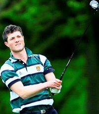 Gloucestershire and Minchinhampton golf ace Laurie Potter pictured by Tom Ward Sport. Courtesy & copyright Tom Ward.